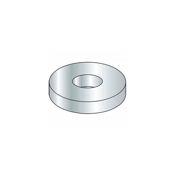 Titan Fasteners 7/16in Flat Washer - SAE - 15/32in I.D. - Steel - Zinc - Grade 2 - Pkg of 100 CCT07 - main